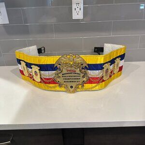 Championship Ring Magazine Heavyweight Belt – World Title Muhammed Ali